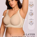 Wireless support bra